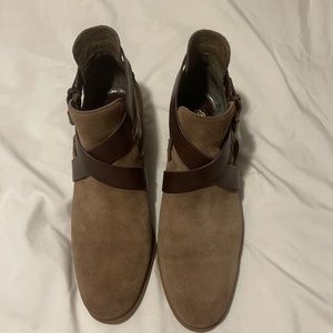 Isola Havana brown bootie